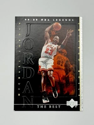 1999-00 Upper Deck #86 Michael Jordan NBA Legends The Best Chicago Bulls HOF - Image 1 of 3