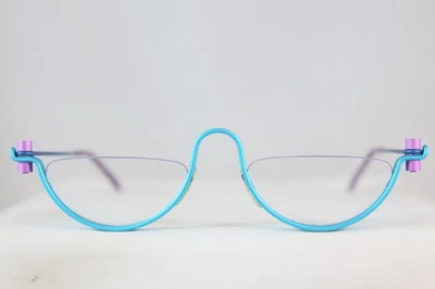 NOVO ÓCULOS DE LEITURA VINTAGE GAIL SPENCE 6200 MEIO SEM ARO FEITO NA ITÁLIA - Imagem 1 de 4