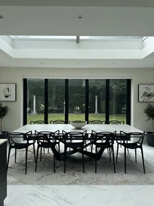 Black Masters Style Dining Chairs x10 - Picture 1 of 7