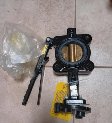 Apollo LD14103BE11A 3" Lug Butterfly Valve EPDM 10 Position  W/ Handle - Image 1 of 3