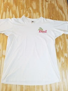 Vintage 1995 Budweiser Frogs Tshirt Gr. L (Beschreibung lesen) - Bild 1 von 11