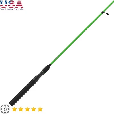 Caña de pescar giratoria duradera de fibra de vidrio con mango de EVA de luz media asiento con bloqueo giratorio Foto 1 de 4