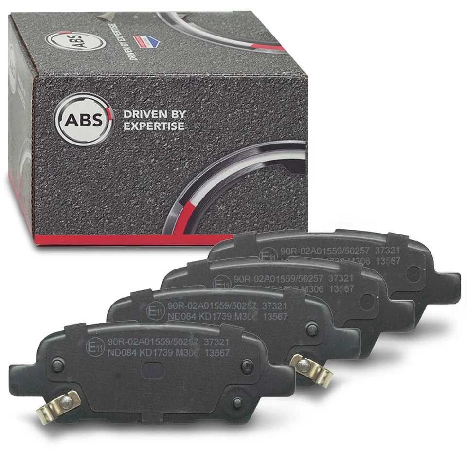 4x Bremsbeläge NISSAN RENAULT ABS 37321