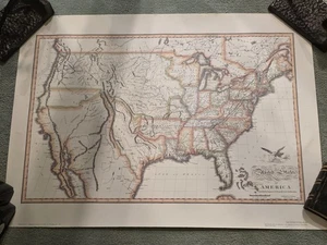 Estados Unidos en 1820, una reproducción, publicada por Historic Urban Plans - Imagen 1 de 3