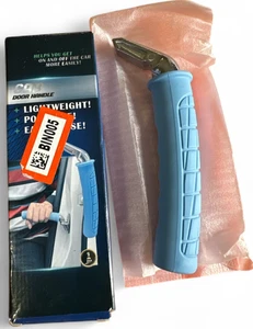 Car Door Assist Handle for Elderly Seniors Handicap - Portable Support Blue - Picture 1 of 2