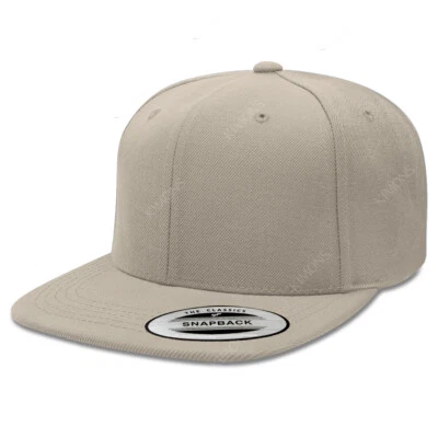 Gorra Snapback en blanco plana gorra de béisbol camionero lisa hombres hip hop ejército malla CS Foto 1 de 4