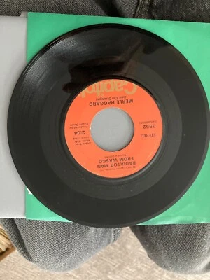 Merle Haggard The Emptiest Arms In The World/ Radiator Man From Wasco Capitol 45 - Image 1 of 2