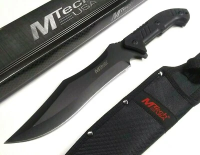 Cuchillo de caza Bowie hoja fija Full Tang MTech Raptor Style G10 5 mm de grosor Foto 1 de 4