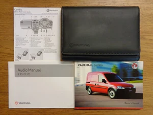 Vauxhall Combo Owners Handbook/Manual and Wallet 06-12 - Picture 1 of 1