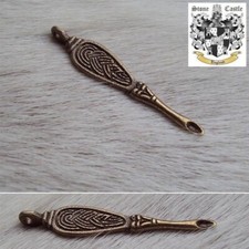 Brass Viking Ear Pick / Cleaner. For Costume Re-enactment & LARP. Living History