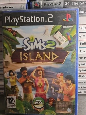 THE SIMS 2 ISLAND SONY PS2 PLAYSTATION 2 PAL ITALIANO ORIGINALE NUOVO SIGILLATO - Immagine 1 di 2