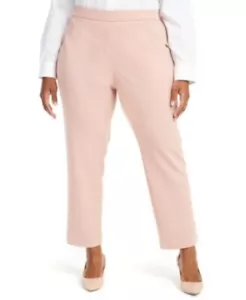 Pantalones de mujer Alfani ajustados hasta el tobillo color rosa claro talla 2X plus - Imagen 1 de 5