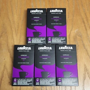 140 Caps Lavazza Expresso Vigoroso 'Itensita 12' compatible Nespresso EXP:03/20 - Picture 1 of 6