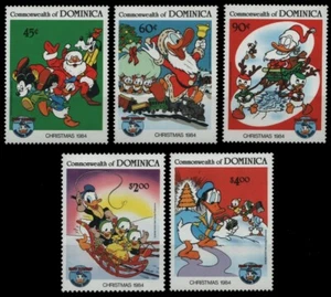 Dominica 1984 - Mi-N.o 894-898 ** - Estampillada sin montar o nunca montada - Walt Disney - Imagen 1 de 1