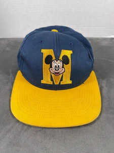 Walt Disney World Land Kids Youth M Mickey Mouse adjustable Hat Cap Blue - Picture 1 of 8