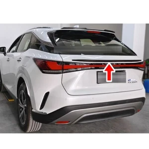 Glossy Black Rear Middle Trunk Spoiler FITS Lexus RX350 RX450h RX550h 2022+ SUV - Picture 1 of 7
