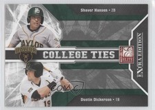 2009 Donruss Elite Extra Edition Green Shaver Hansen Dustin Dickerson #8