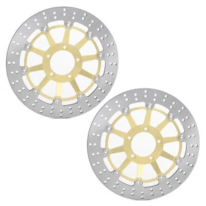 2x Disques de frein Avant pour Ducati MONSTER S S4R 749 848 999 BIPOSTO 998 1100 - Photo 1/7