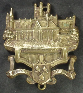 Chester Cathedral Door Knocker England 20thC Vintage Detailed - Picture 1 of 11