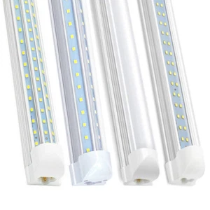 US T8 LED Tube Light Bulb 2FT 4FT 6FT 8FT LED Lighting Fixture 14W~120W LED Bulb - Picture 1 of 25