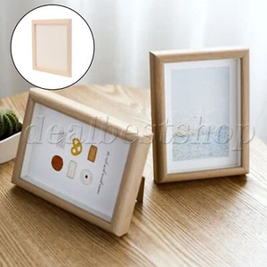 12 x Wooden Poster Picture Frames 8"x8" for Camp Tabletop & Wall Display - Picture 1 of 6