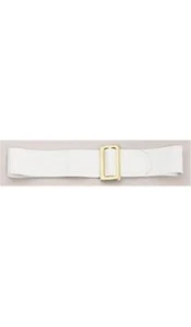 White Pixie Belt With Slide Buckle - Halco - Picture 1 of 1