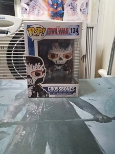 Funko Pop Marvel Civil War Crossbones #134 Vinyl Figure NIB - Picture 1 of 1