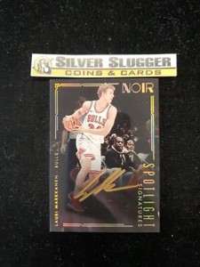 2017-18 Lauri Markkanen Panini Noir Spotlight Signatures Auto /125 RC Rookie