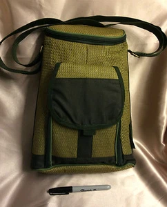 Neu-Picknick bei Ascot ECO 2 Flaschen Wein Tragetasche mit Öffner, Messer, Schneidebrett-versandkostenfrei - Bild 1 von 3