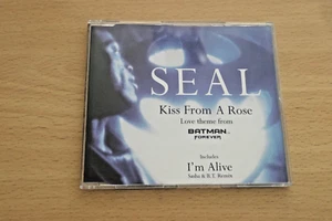 Seal – Kiss From A Rose (Love Theme From Batman™ Forever) CDS (1995) VGC. - Picture 1 of 3