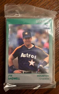 STAR ‘92 Jeff Bagwell 11 Card Glossy Set The STAR Company FACTORY SEALED - Picture 1 of 3