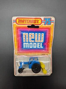 Matchbox 75 New Model No. 46 Ford Tractor & Harrow Sealed Blister Pack. - Picture 1 of 7