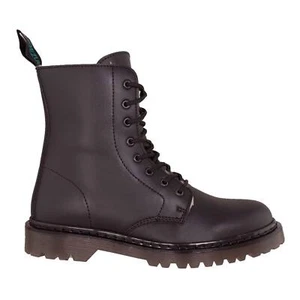 Winterboots vegan Shoezuu 8 Eye UK Boot schwarz  Warmfutter  - Bild 1 von 50