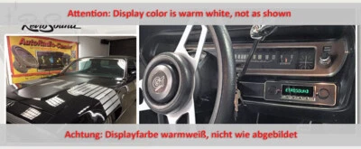 für Plymoth Satellite 1972 RetroSound Oldtimer Auto Radio DAB+ UKW Bluetooth AUX - Bild 1 von 4