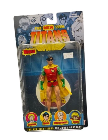 Robin Figure The New Teen Titans Series 2 The Judas Contract DC Direct BRAND NEW Cover