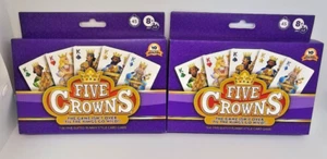 2 Boxes of PlayMonster Five Crowns Card Game — 5 Suited Rummy-Style, Ages 8+ - Picture 1 of 9
