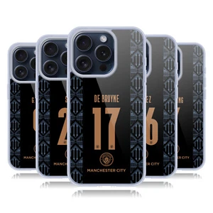 MAN CITY FC 2020/21 PLAYERS AWAY KIT GROUP 1 ÉTUI COQUE EN GEL POUR APPLE iPHONE - Photo 1 sur 17