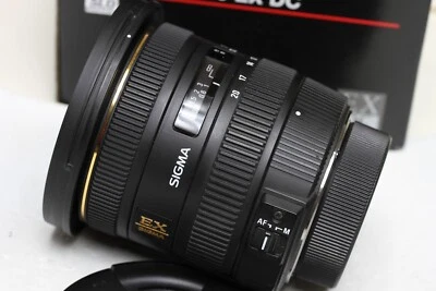 Sigma EX 10-20mm f/3.5 DC HSM Zoom Lens for Nikon AF Caps Hood box SUPERB - Image 1 of 4
