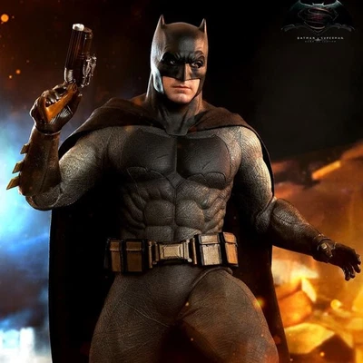 1/6 DC Batman v Superman Dawn of Justice Batman 2.0 Fig Hot Toys 912970 MMS731 - Image 1 of 4