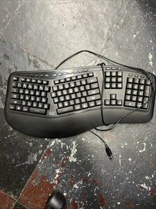 Adesso Tru-Form 150 3-Color Illuminated Ergonomic Wired Keyboard B9 - Picture 1 of 13