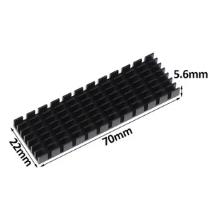1Set M.2 NGFF NVMe 2280 PCIE SSD Aluminum Cooling Heat Sink With Thermal -PNBf8 - Afbeelding 1 van 11