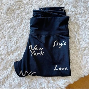 Justice leggings New York Fashion kids girls size 14 - Picture 1 of 7
