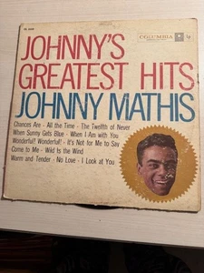 Johnny Mathis - Johnny's Greatest Hits - LP /Vinyl/ Record - Columbia - CL 1133 - Picture 1 of 4
