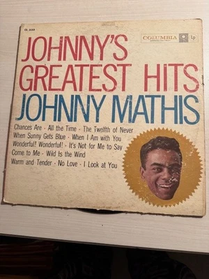 Johnny Mathis - Johnny's Greatest Hits - LP /Vinyl/ Record - Columbia - CL 1133 - Image 1 of 4