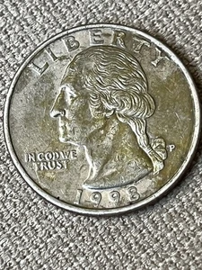 1998 p quarter With errors - Picture 1 of 22
