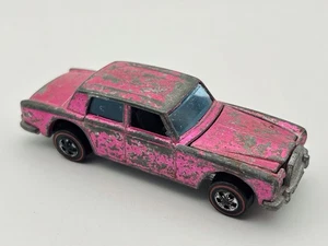 Hot Wheels Redline Rolls Royce - Hot Pink w/DK Int - Scarce Colour! - Picture 1 of 12