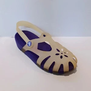 Crocs Chameleons Shirley Mary Janes Shoes-Size 3-Color Changing-Jelly-Purple - Picture 1 of 10