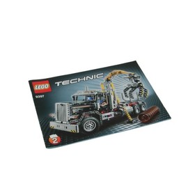 1x Lego Technic Building Instructions Booklet 2 Wooden Transporter Truck Vehicle 9397