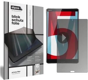 Screen Protector for Huawei Mediapad M5 8 Zoll Privacy Filter 4-Way Protection - Picture 1 of 5