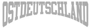 Ostdeutschland Aufkleber Sticker JDM Fun Osten DDR Moped Autoaufkleber Motorrad - Bild 1 von 1